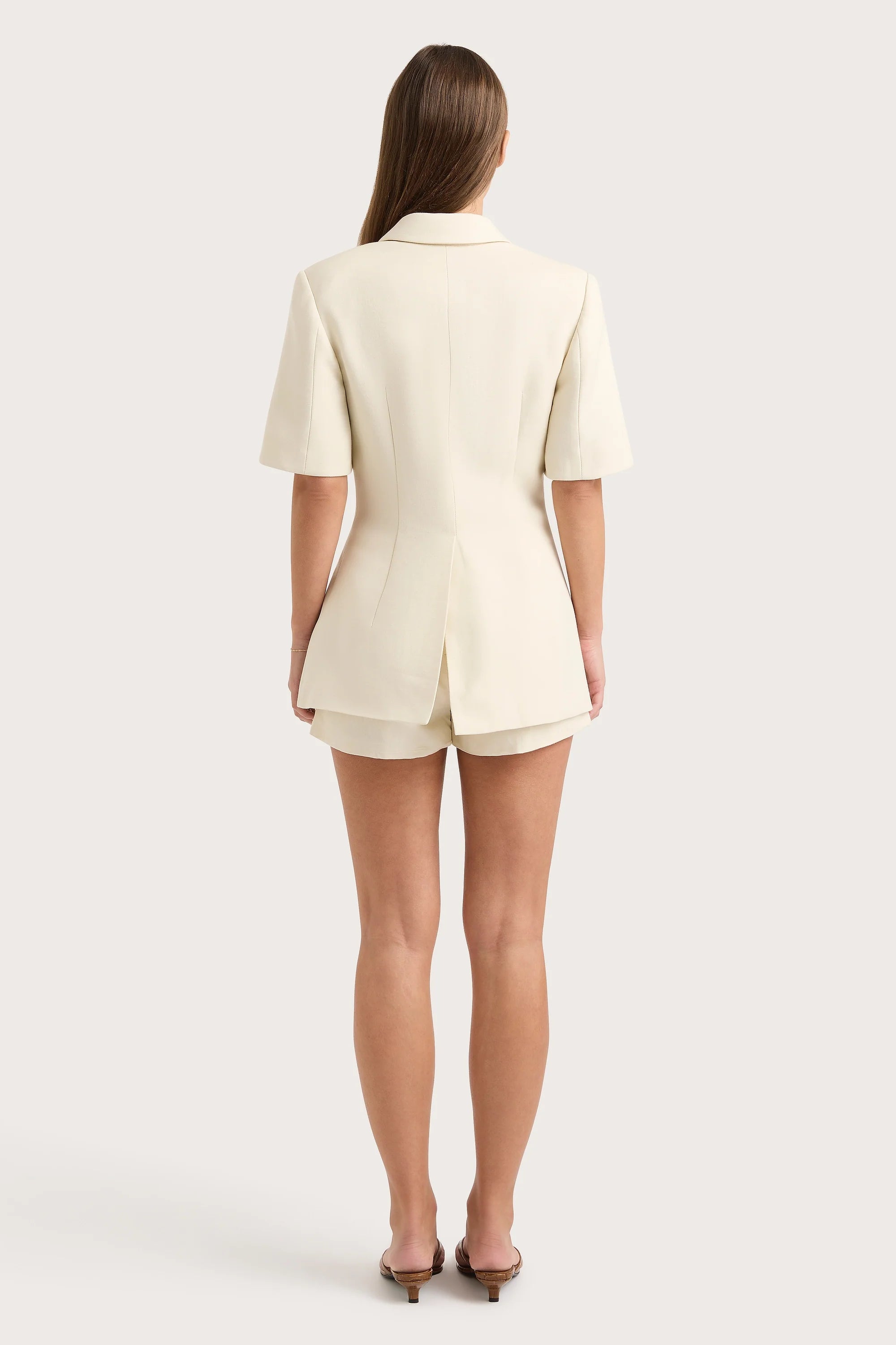 Noto Mini Short Beige - Final Sale