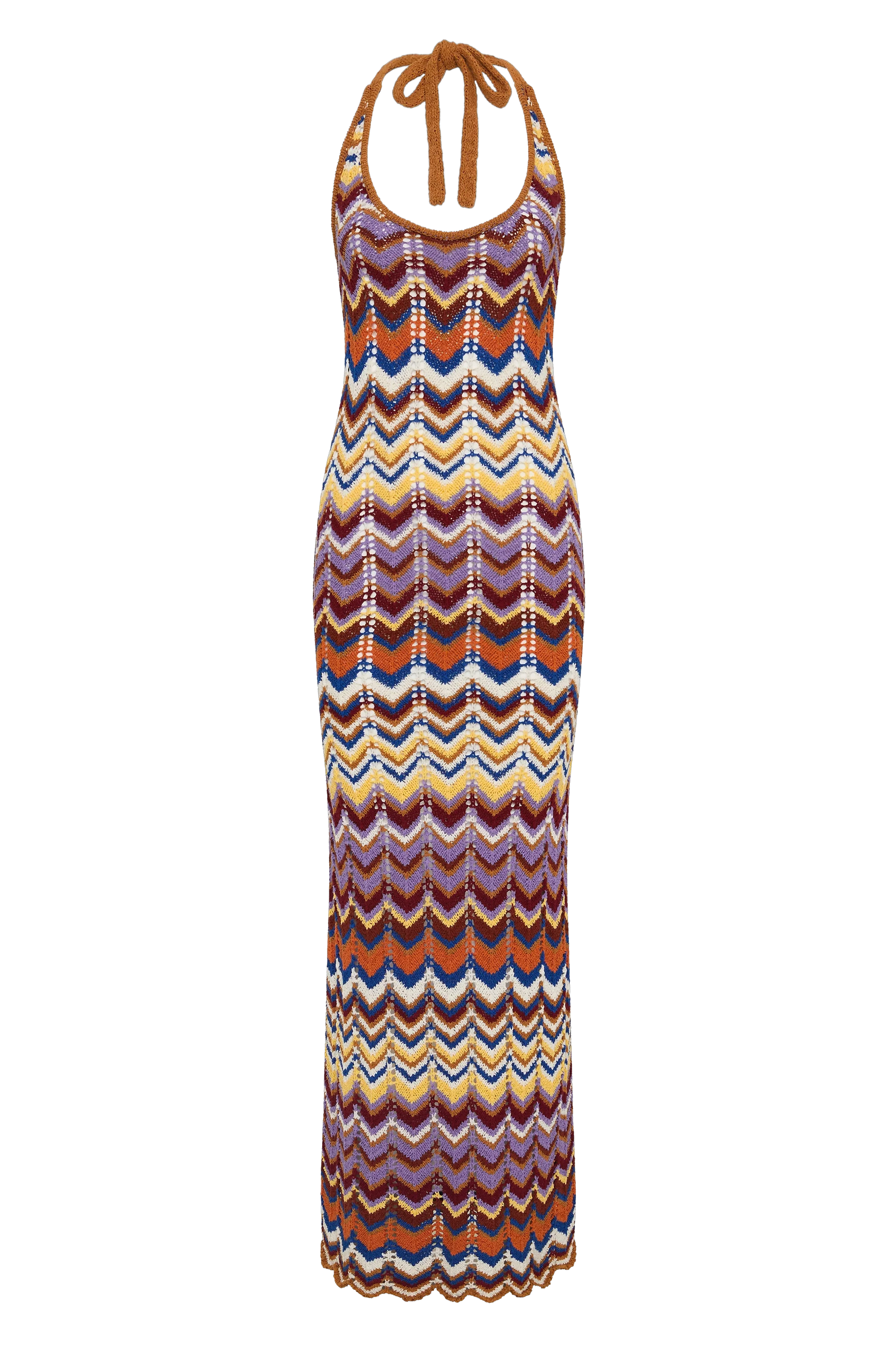 Elisa Maxi Dress Cadaquès Stripe