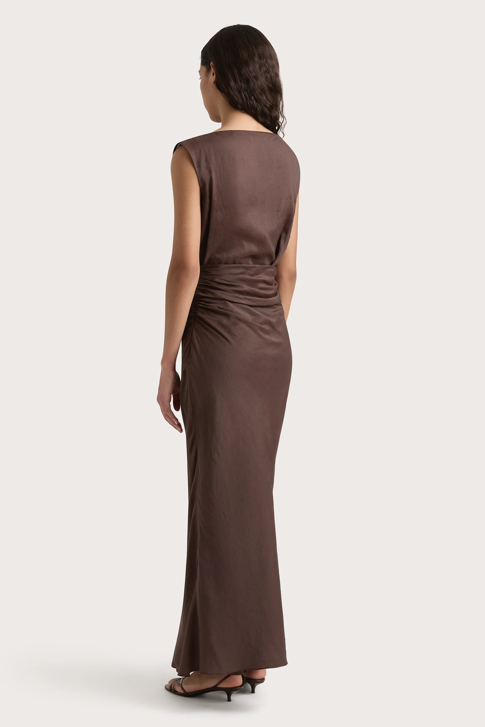Adelia Maxi Dress Bistre - Final Sale