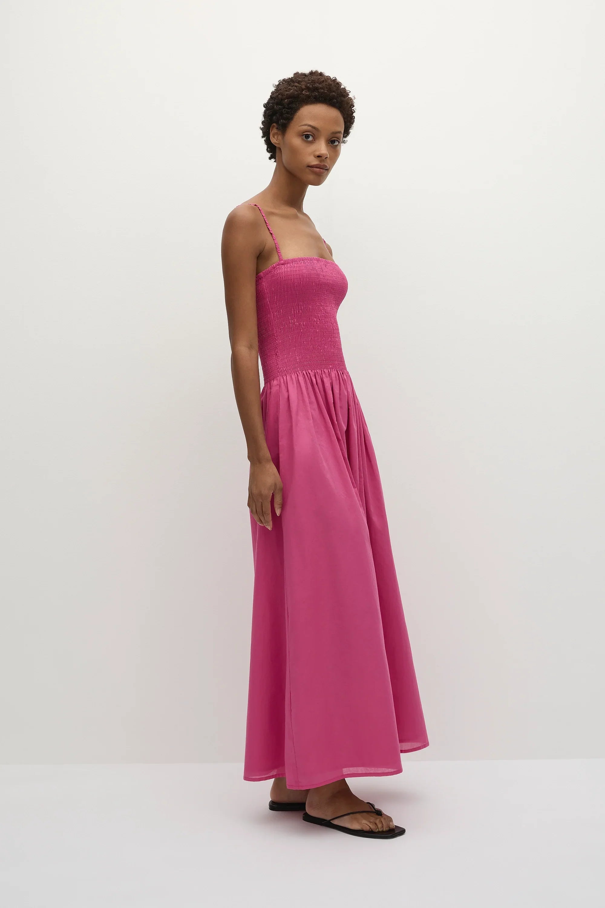 Phoebe Maxi Dress Cerise - Final Sale