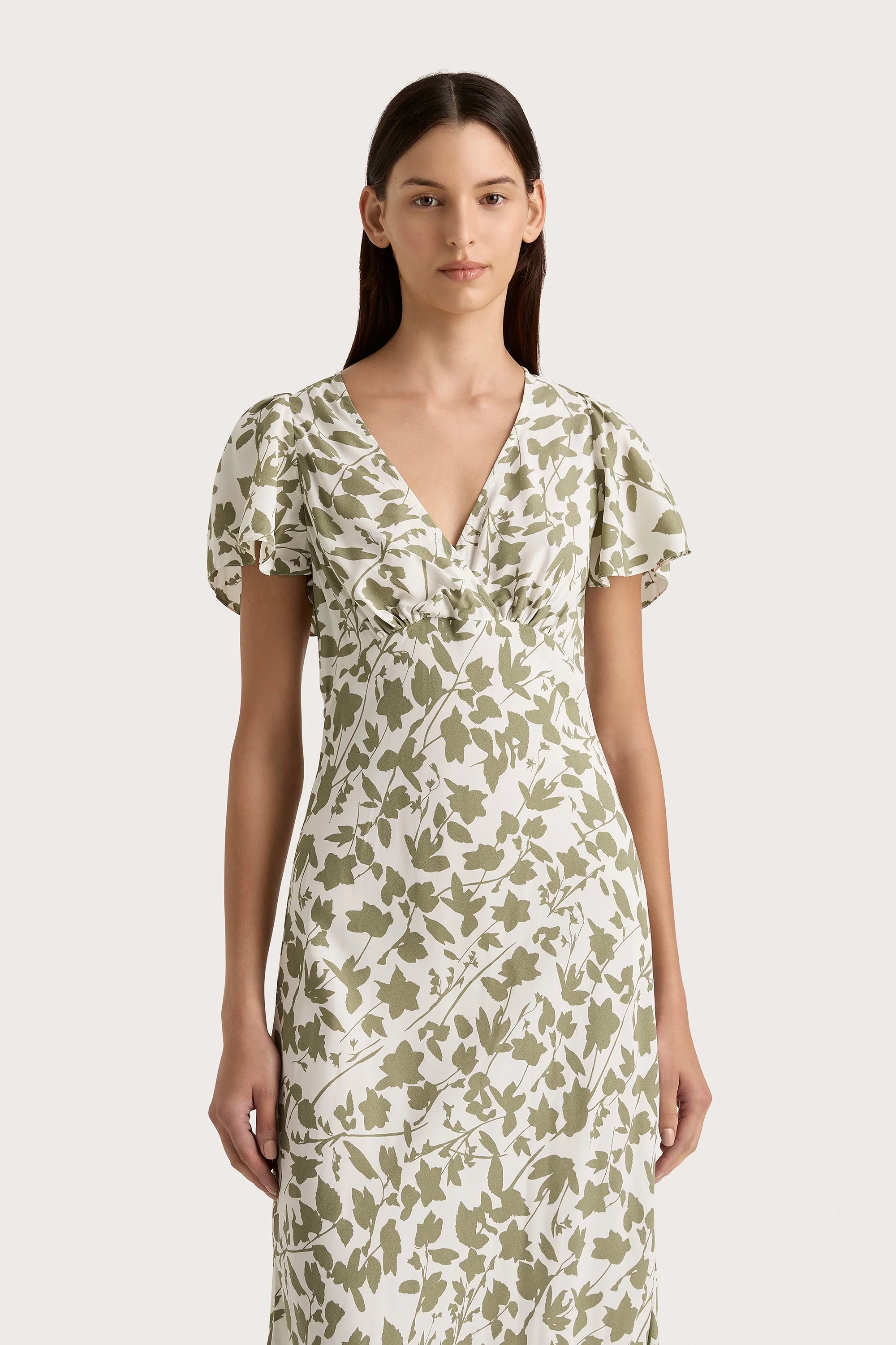 Boda Midi Dress Poplar Sage - Final Sale