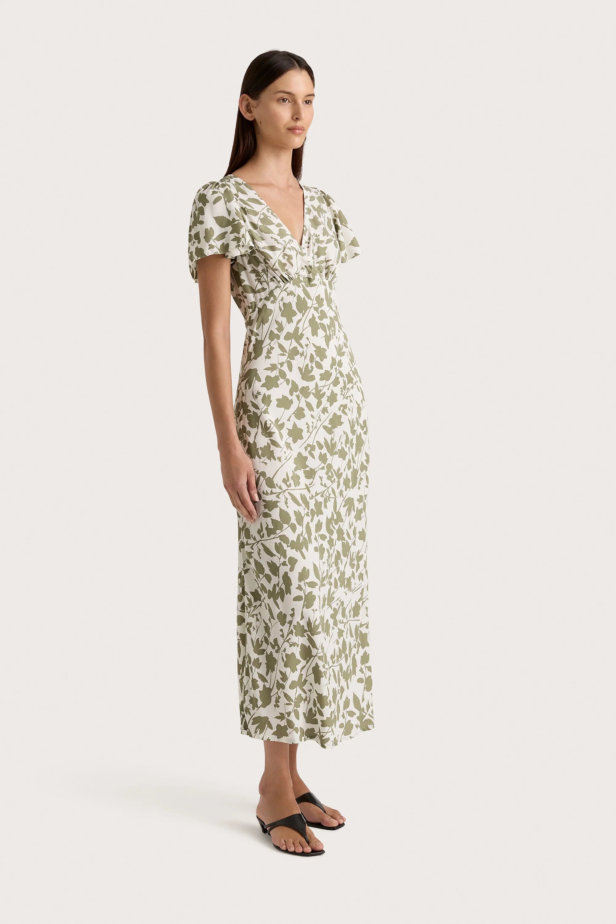 Boda Midi Dress Poplar Sage - Final Sale