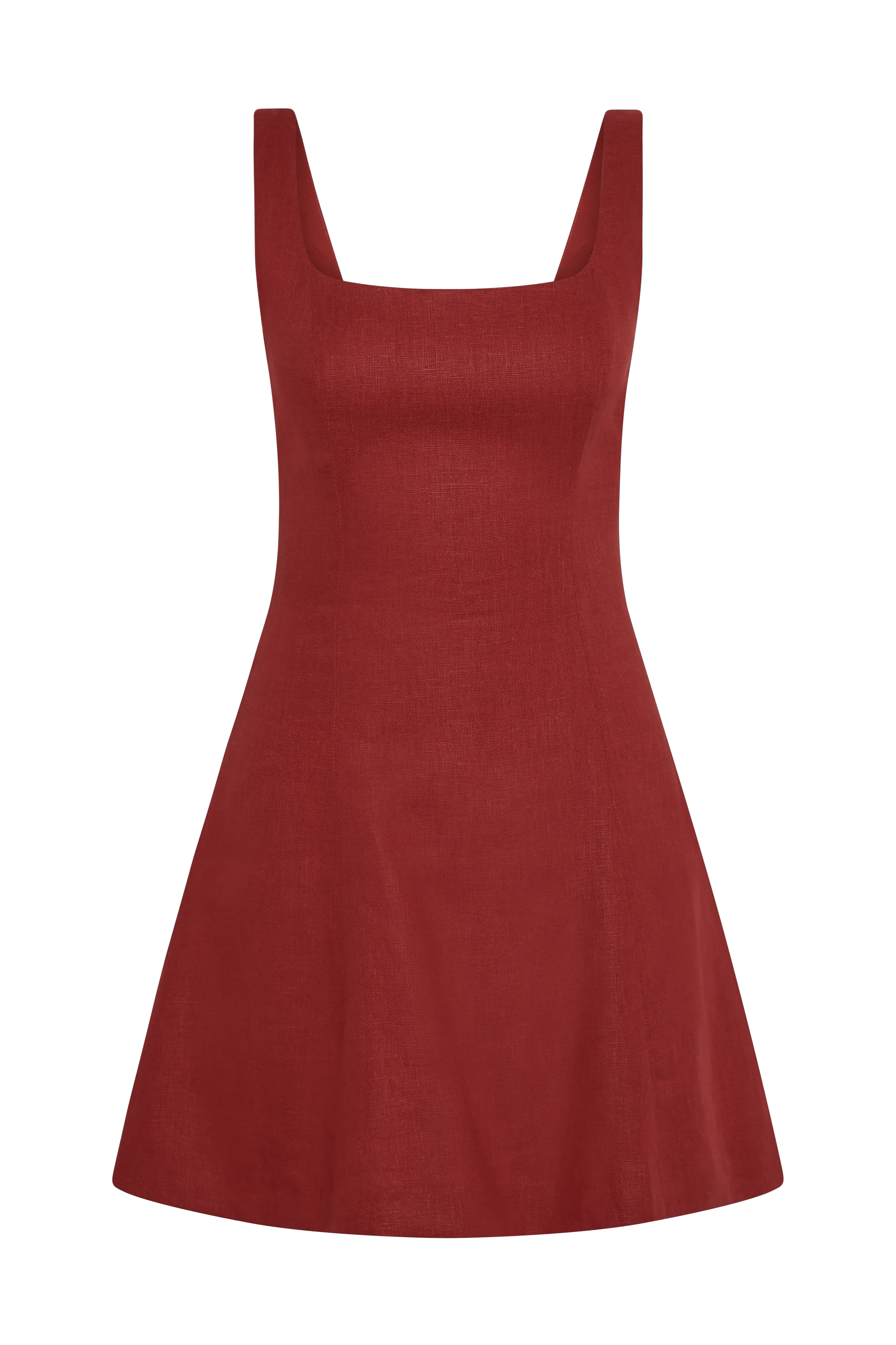 Felice Mini Dress Deep Red - Final Sale