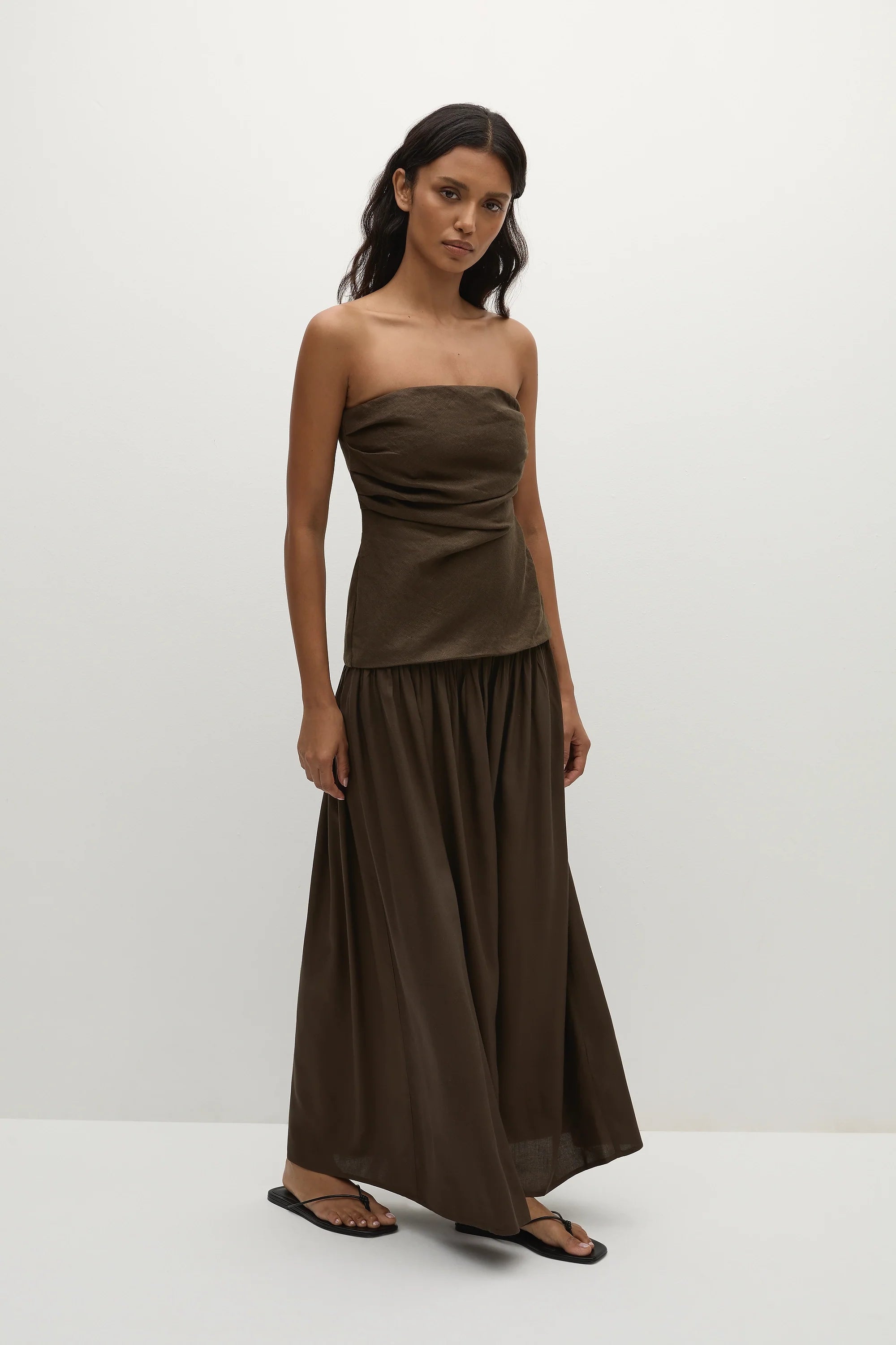 Hedy Maxi Dress Forest - Final Sale
