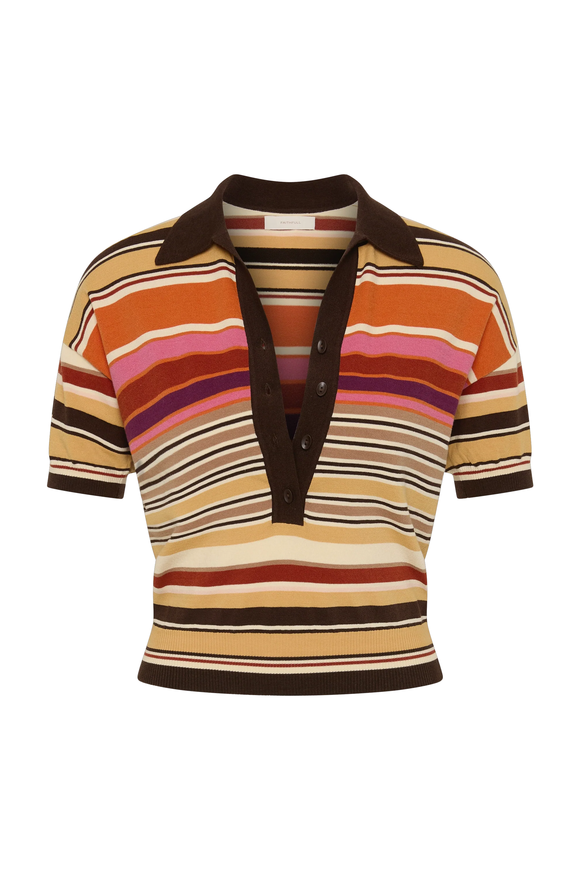 Sable Polo Shirt Murano Amber