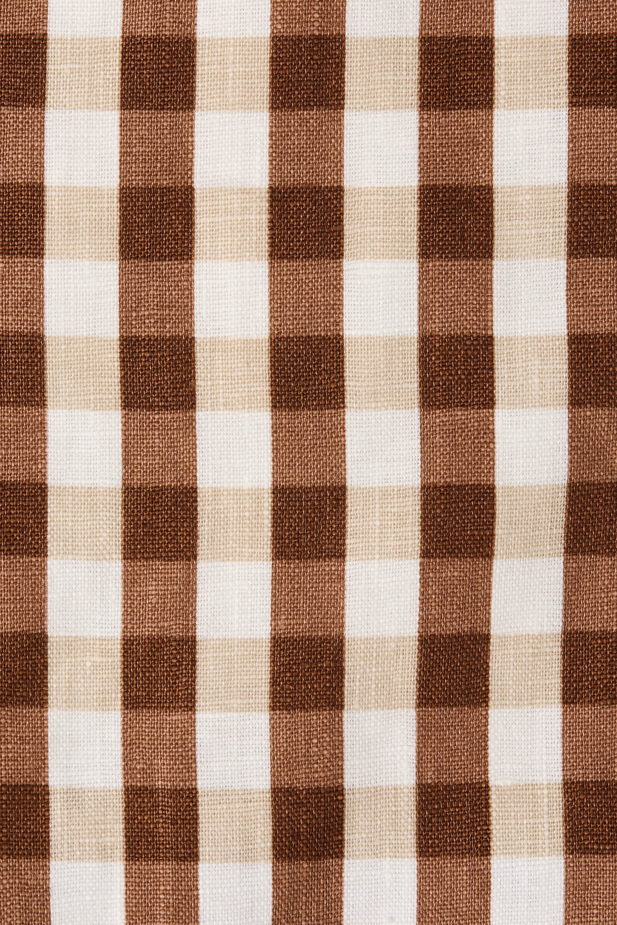 Marais Midi Dress Gingham Cedar - Final Sale