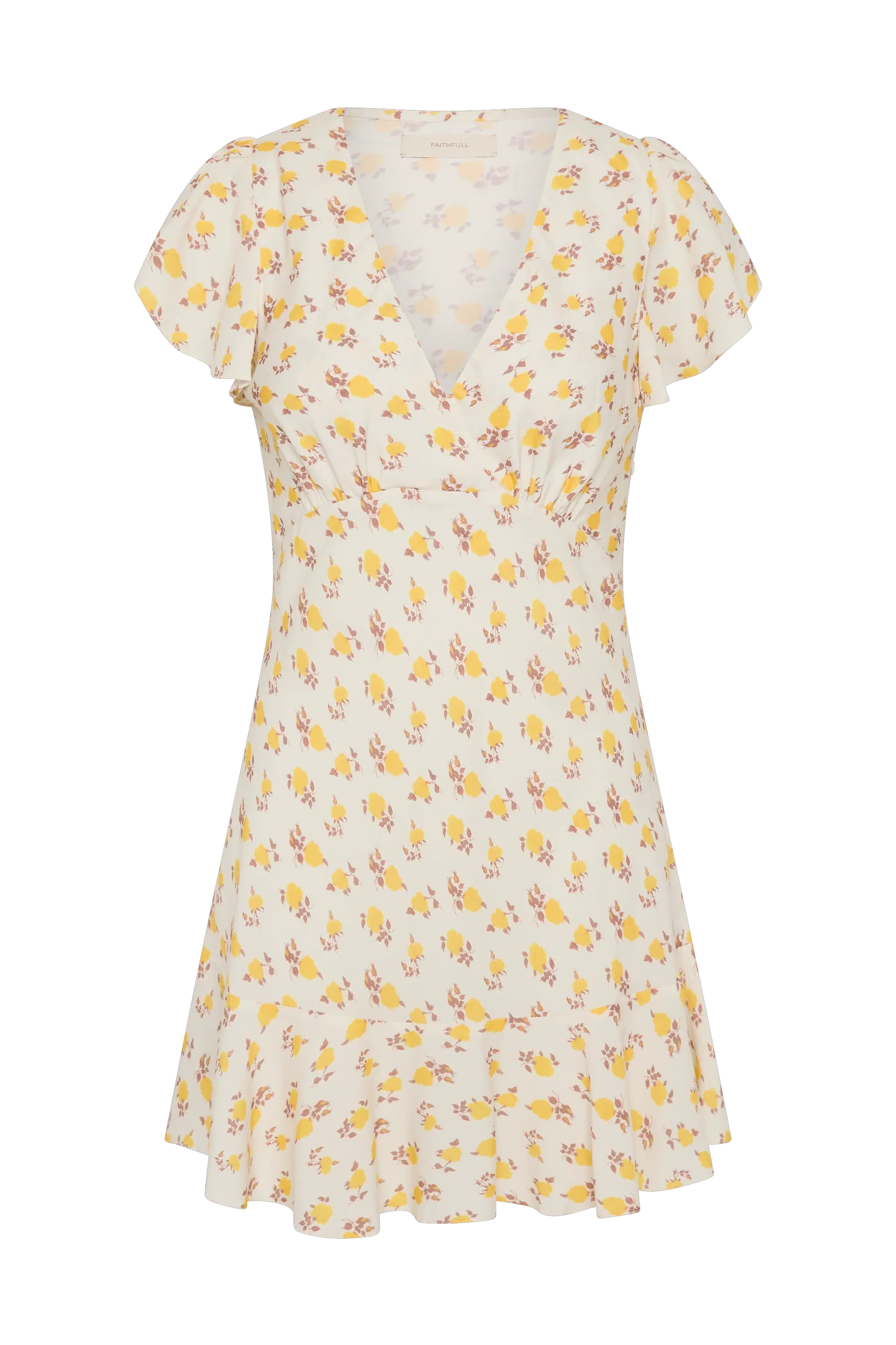 Alba Mini Dress Hazy Rose Canary - Final Sale
