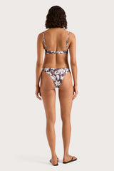 Farrah Bikini Top Plumeria - Final Sale
