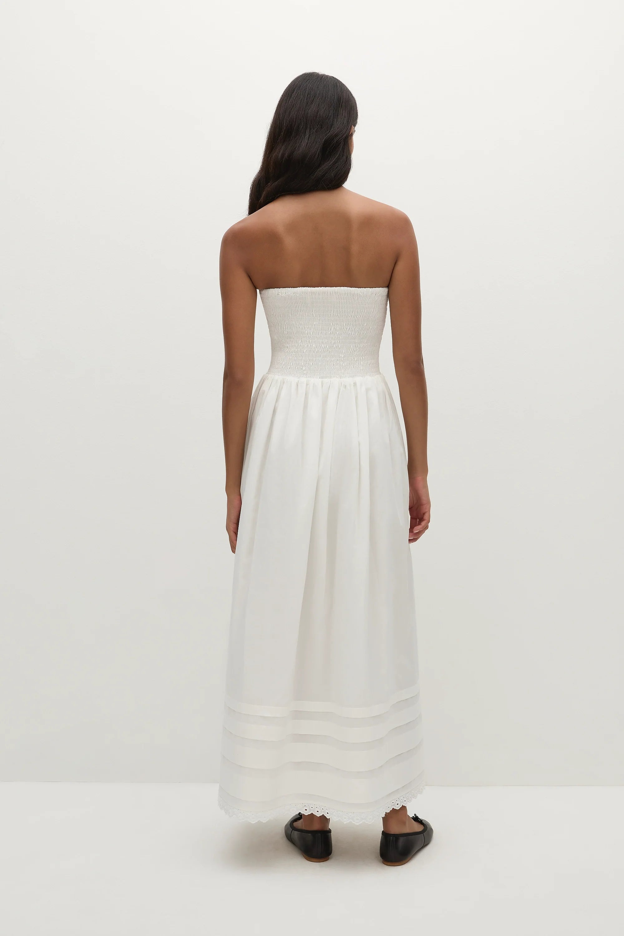 Iben Midi Dress White - Final Sale