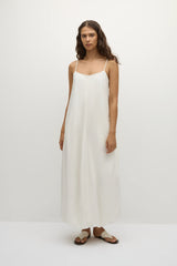 Aniela Maxi Dress White - Final Sale