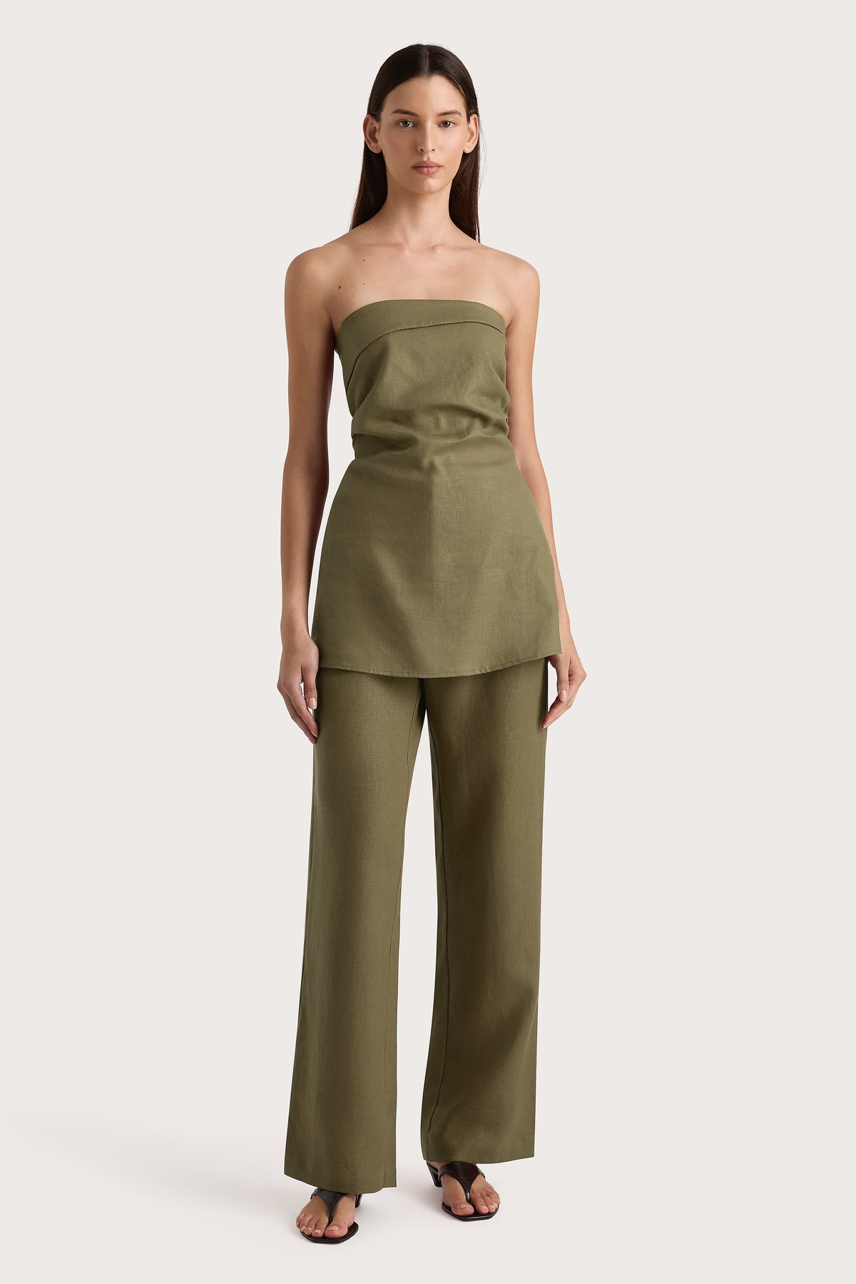 Lulea Pant Khaki - Final Sale