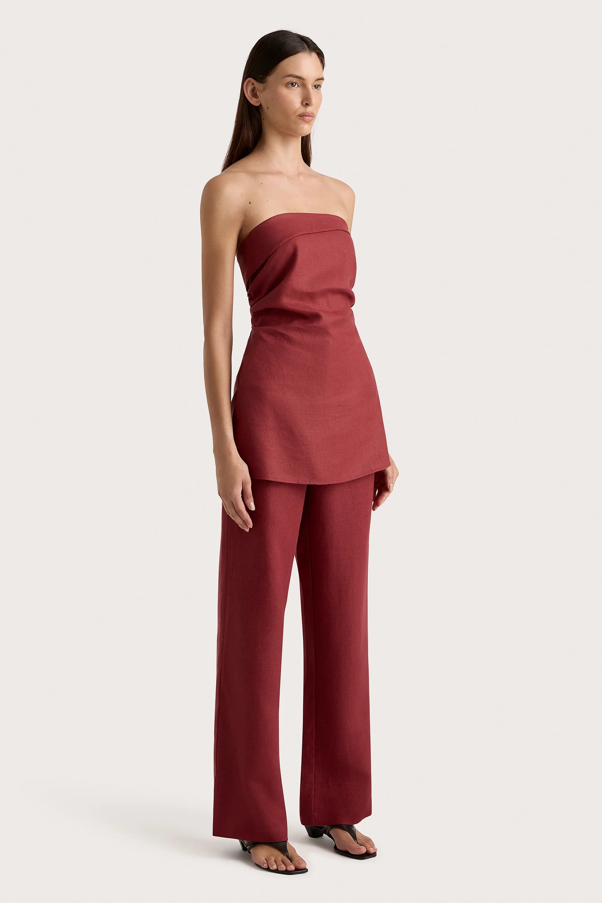 Boe Tunic Top Wine - Final Sale