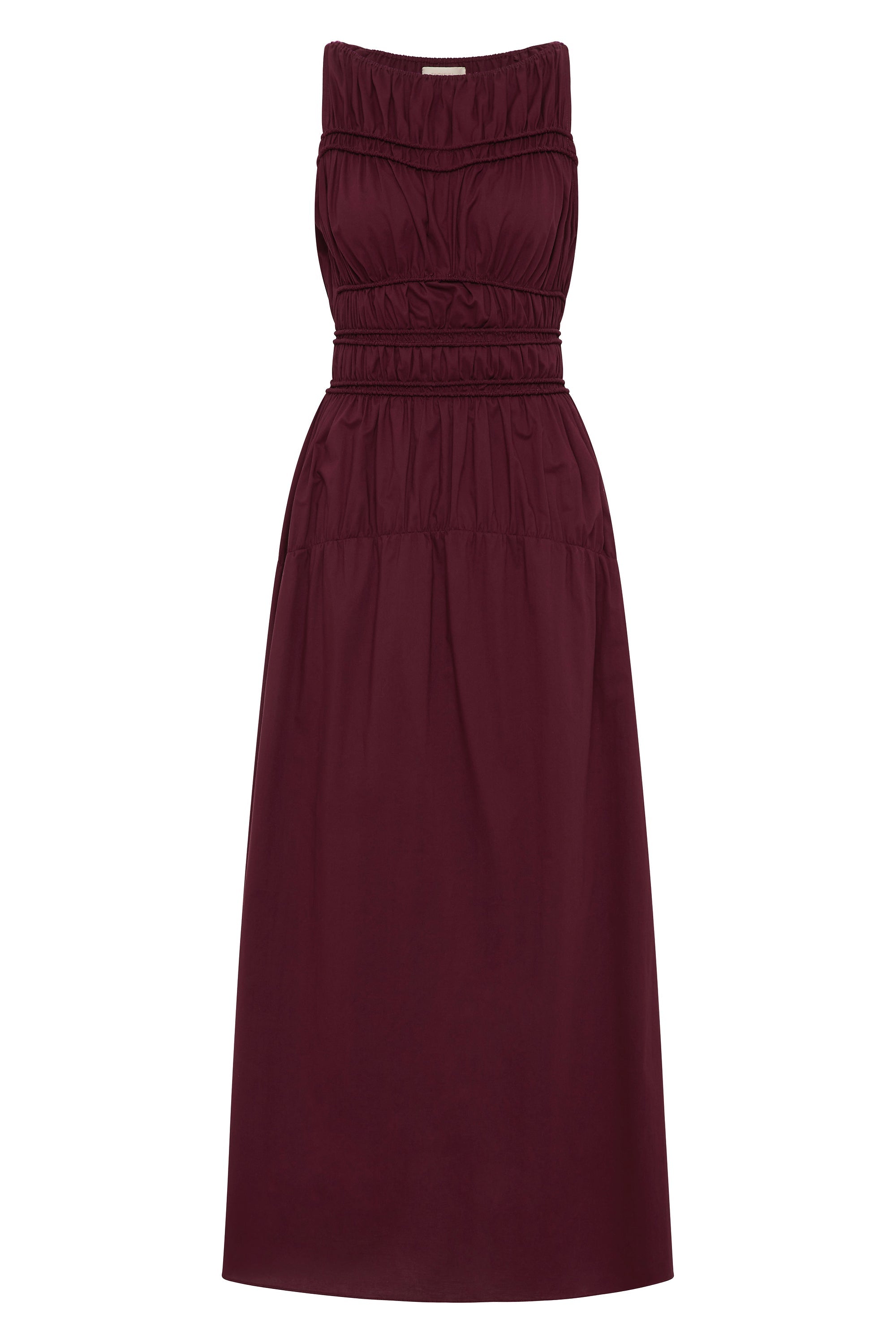Yael Midi Dress Mulberry - Final Sale
