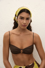 Soleil Head Scarf Mila Geometric Print