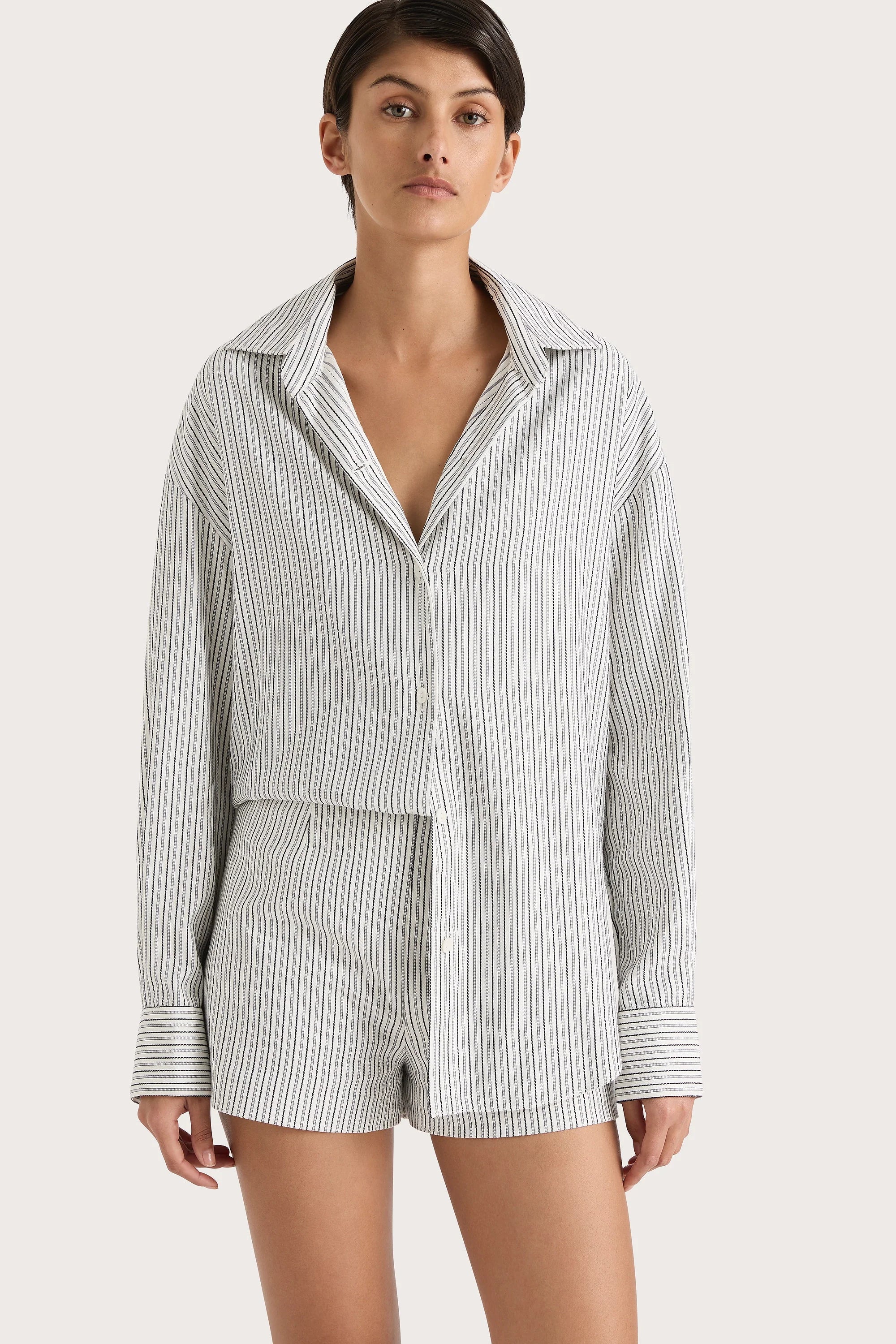 Noto Short Navy Stripe - Final Sale
