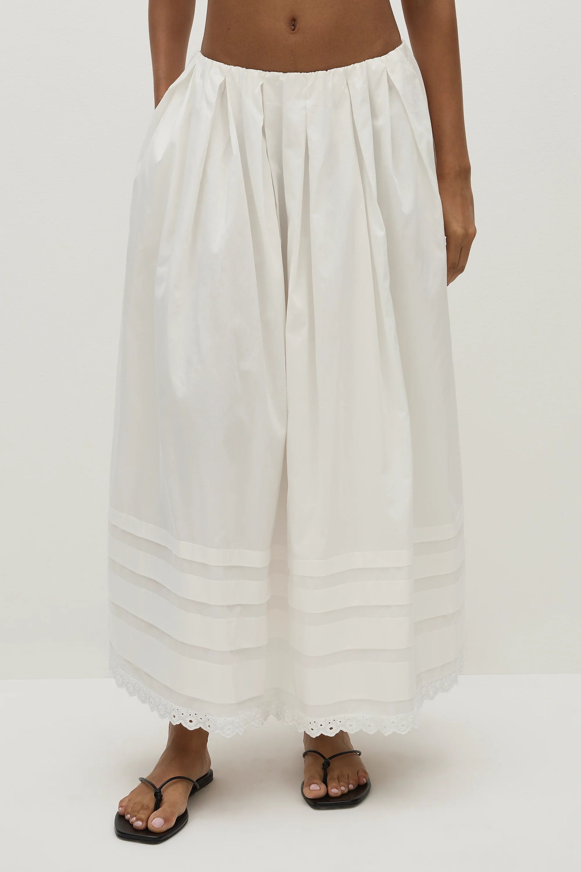Ruth Skirt White - Final Sale
