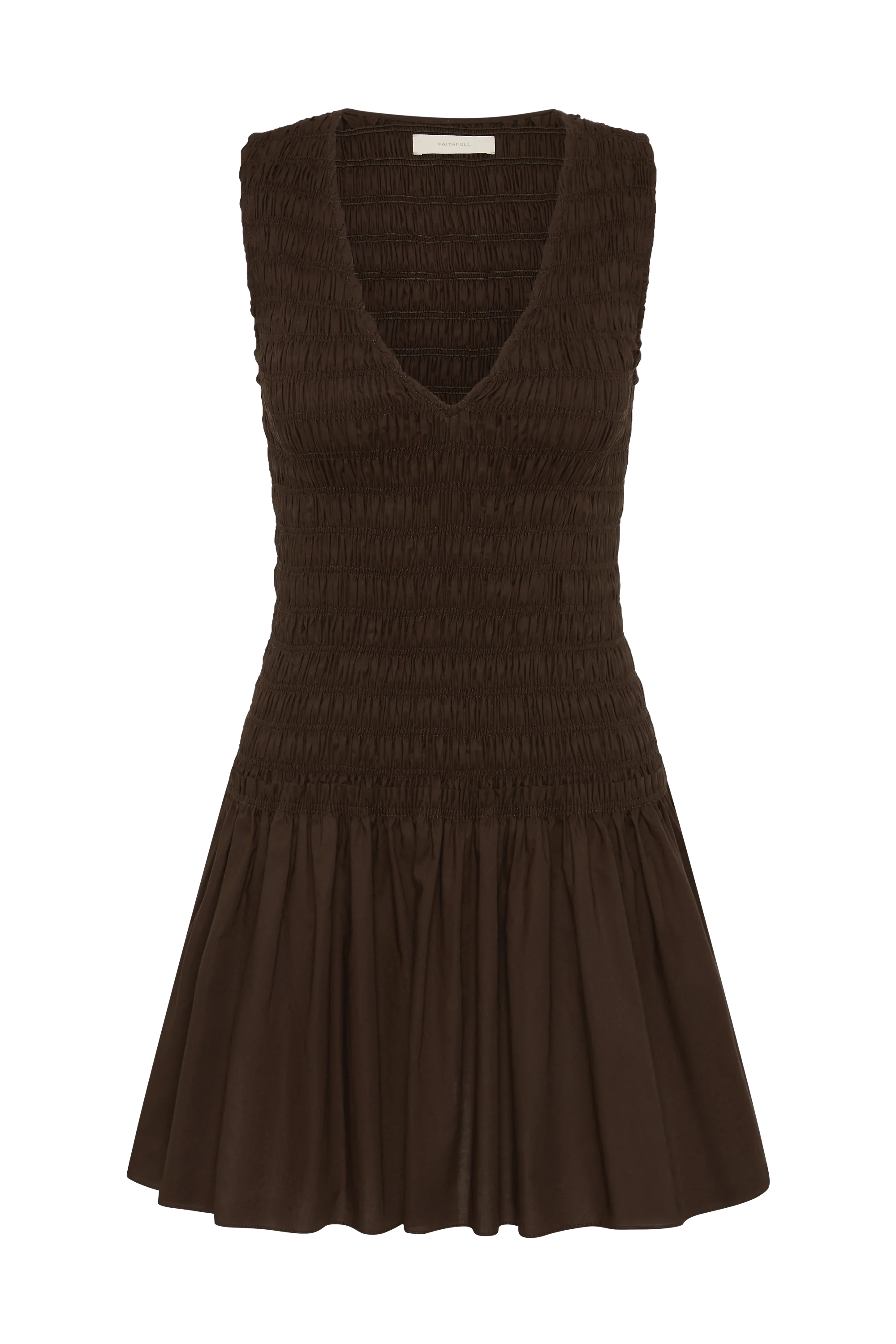 Palomar Mini Dress Espresso - Final Sale