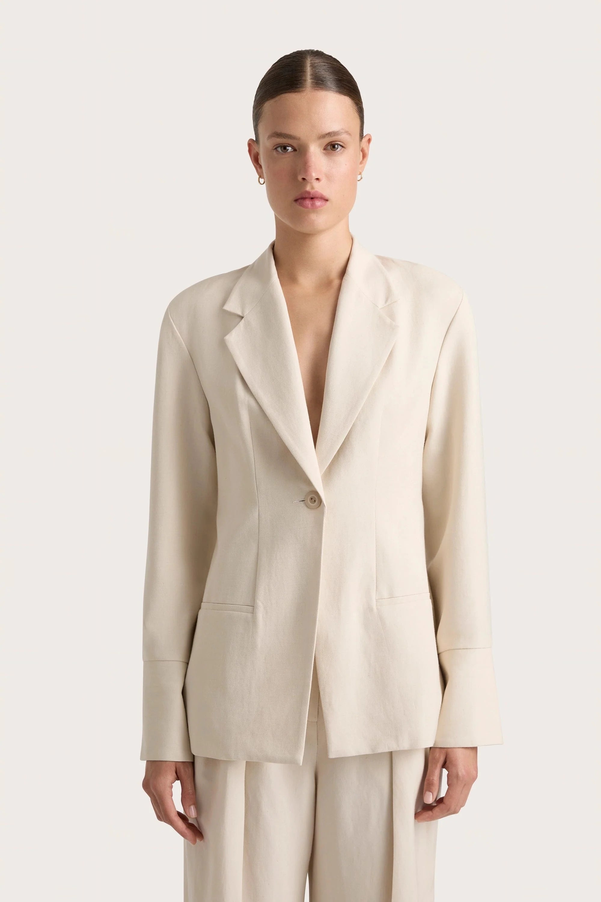 Soleil Blazer Sand - Final Sale