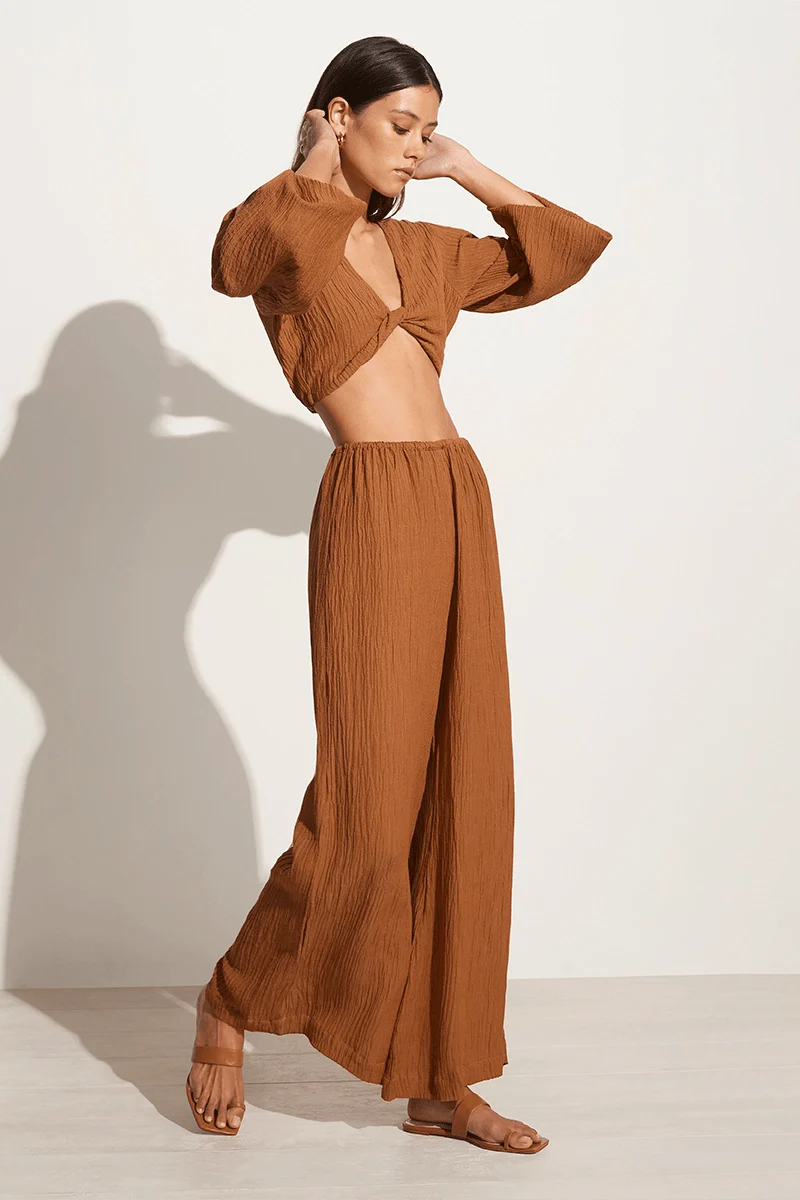 Palmera Top Caramel - Final Sale
