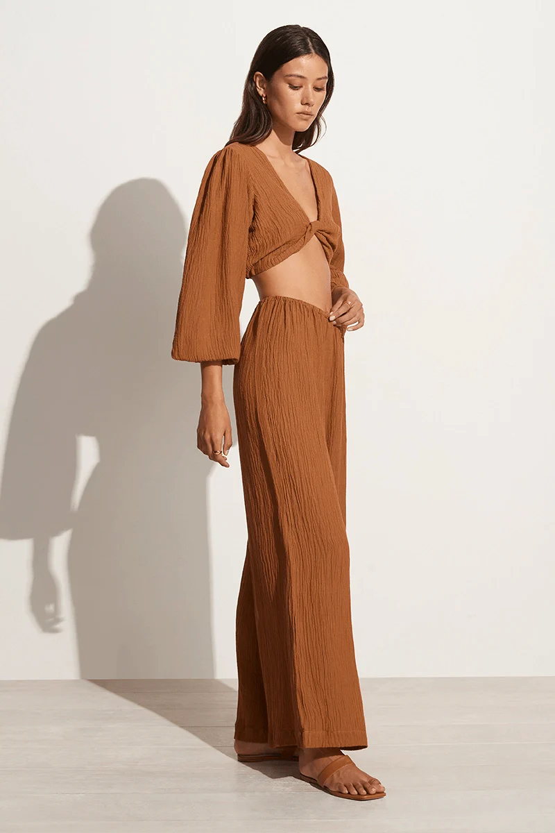 Palmera Top Caramel - Final Sale
