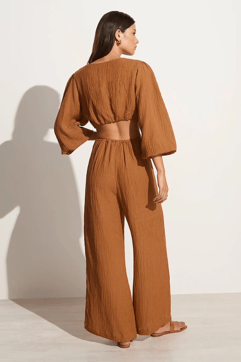 Palmera Top Caramel - Final Sale