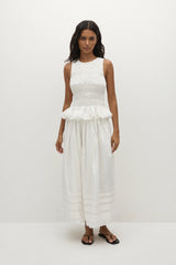 Ruth Skirt White - Final Sale