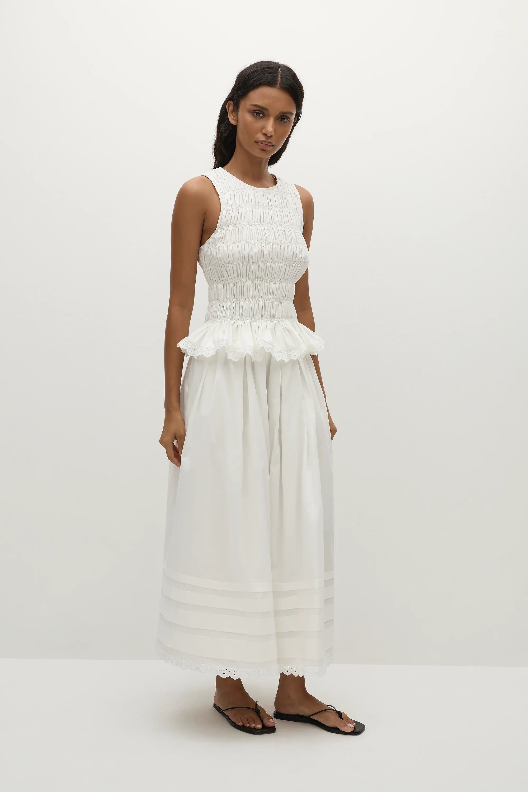 Thea Top White - Final Sale