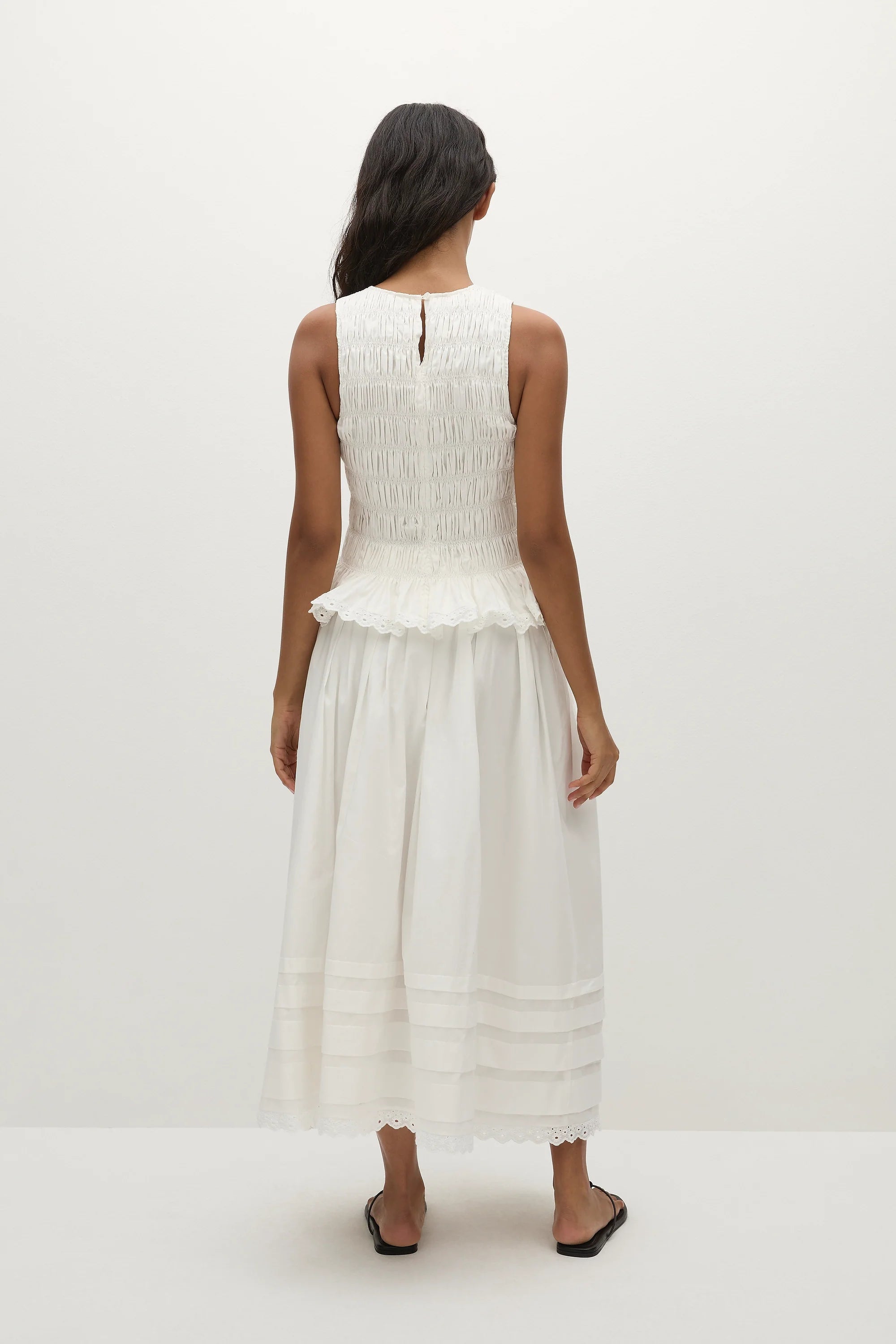 Thea Top White - Final Sale