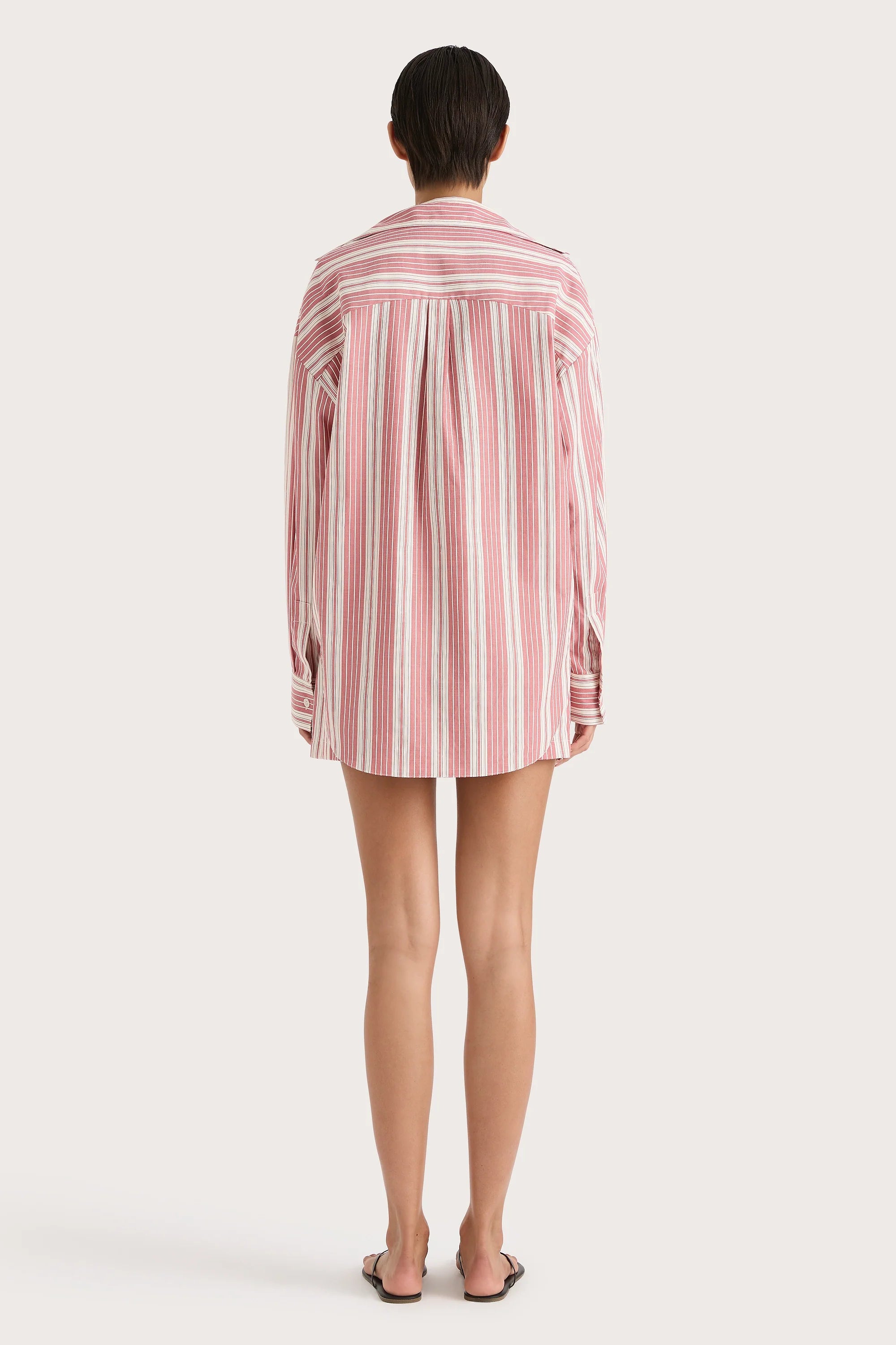 Elva Shorts Cherry Stripe - Final Sale