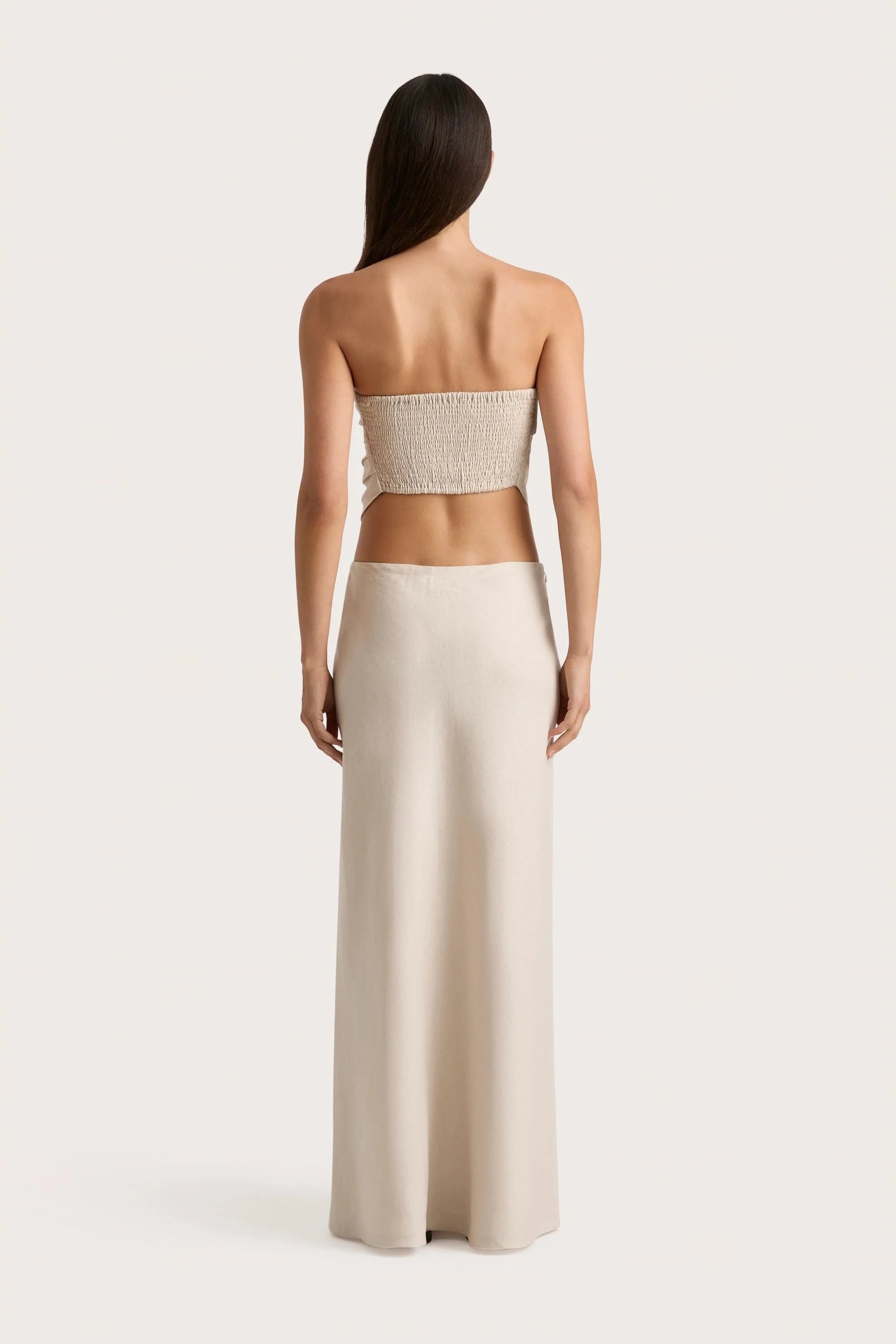 Antibes Strapless Top Sand - Final Sale