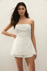 Pamina Top Dolce Broderie White