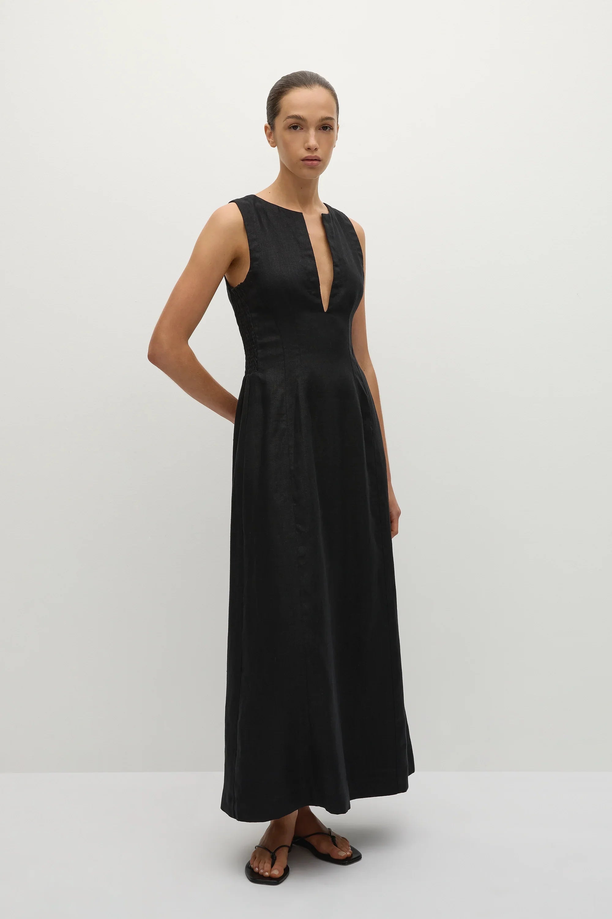 Melia Maxi Dress Black - Final Sale