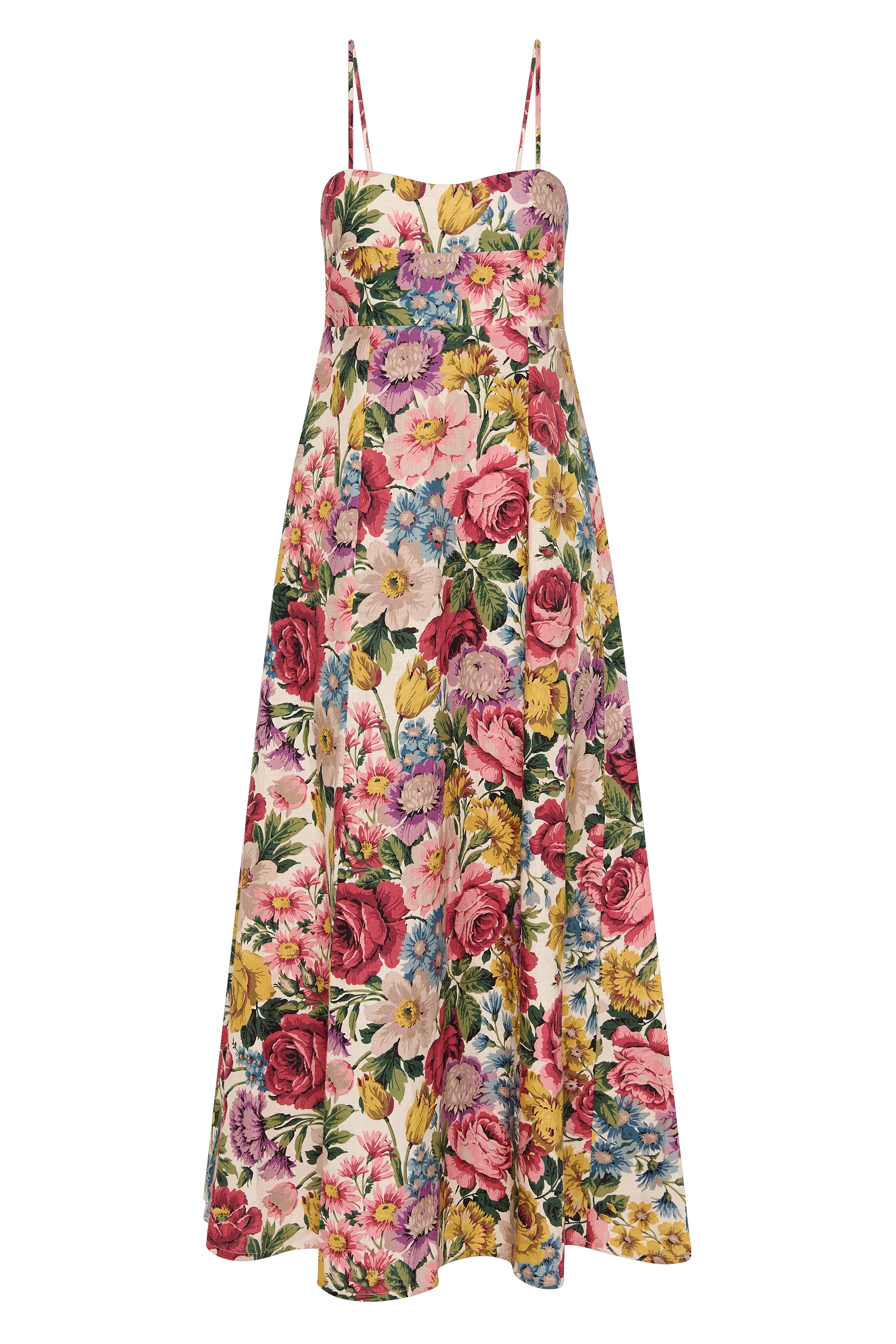 Eugenie Midi Dress Colette Floral Multi - Final Sale