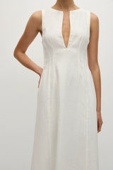 Melia Maxi Dress White - Final Sale