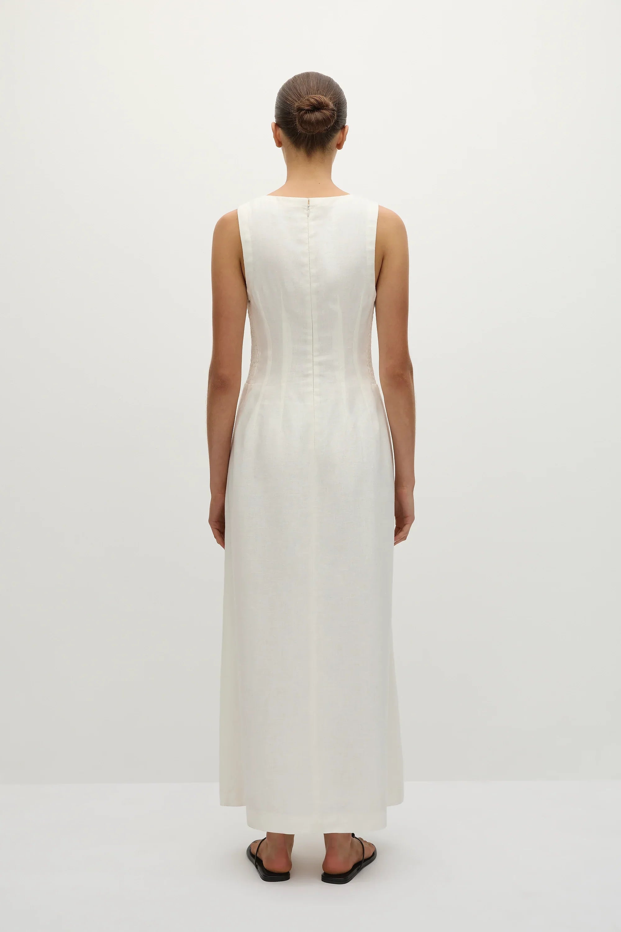 Melia Maxi Dress White - Final Sale