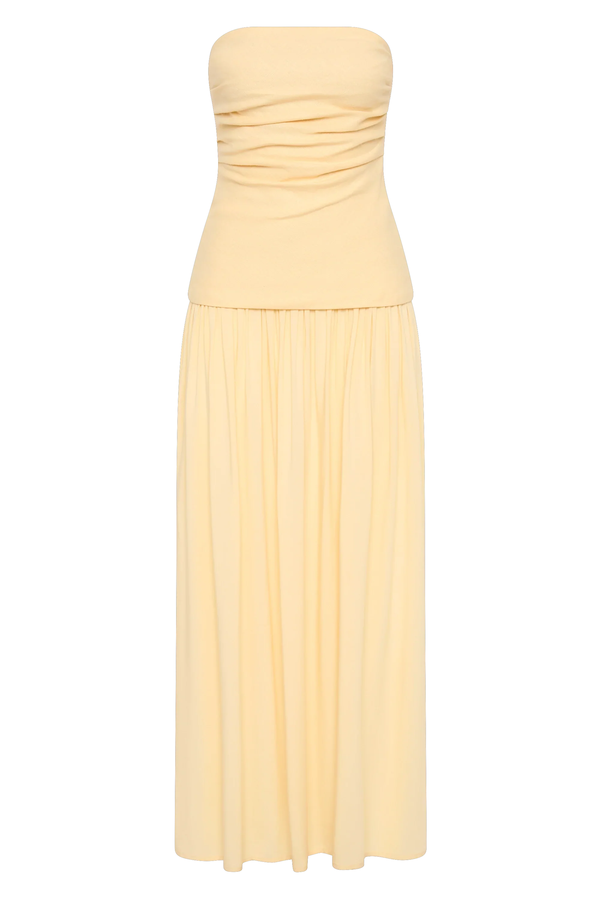 Hedy Maxi Dress Butter - Final Sale