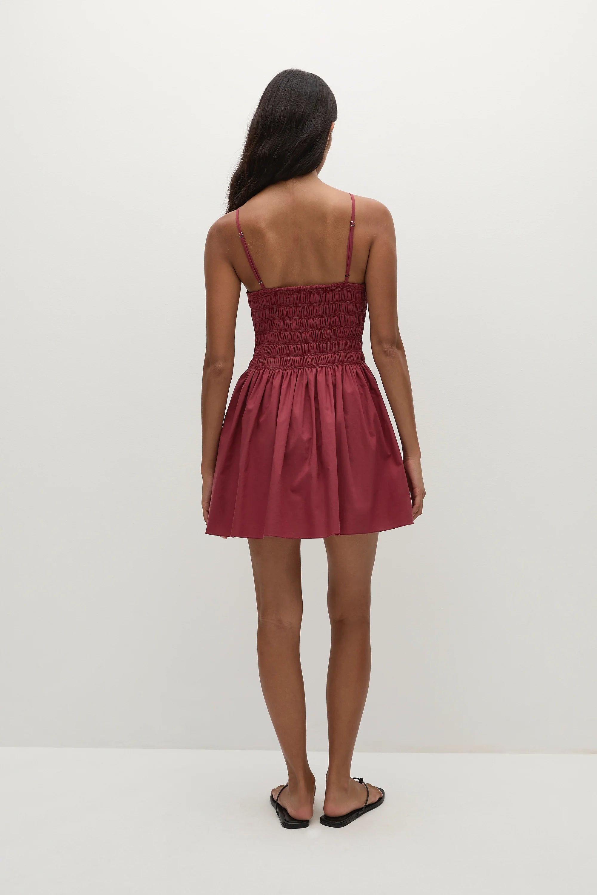 Laia Mini Dress Rhubarb - Final Sale