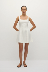 Felice Mini Dress White - Final Sale