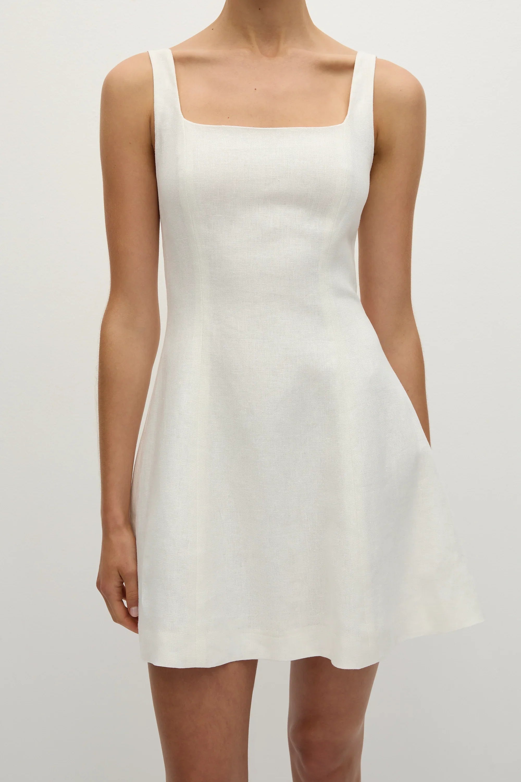 Felice Mini Dress White - Final Sale