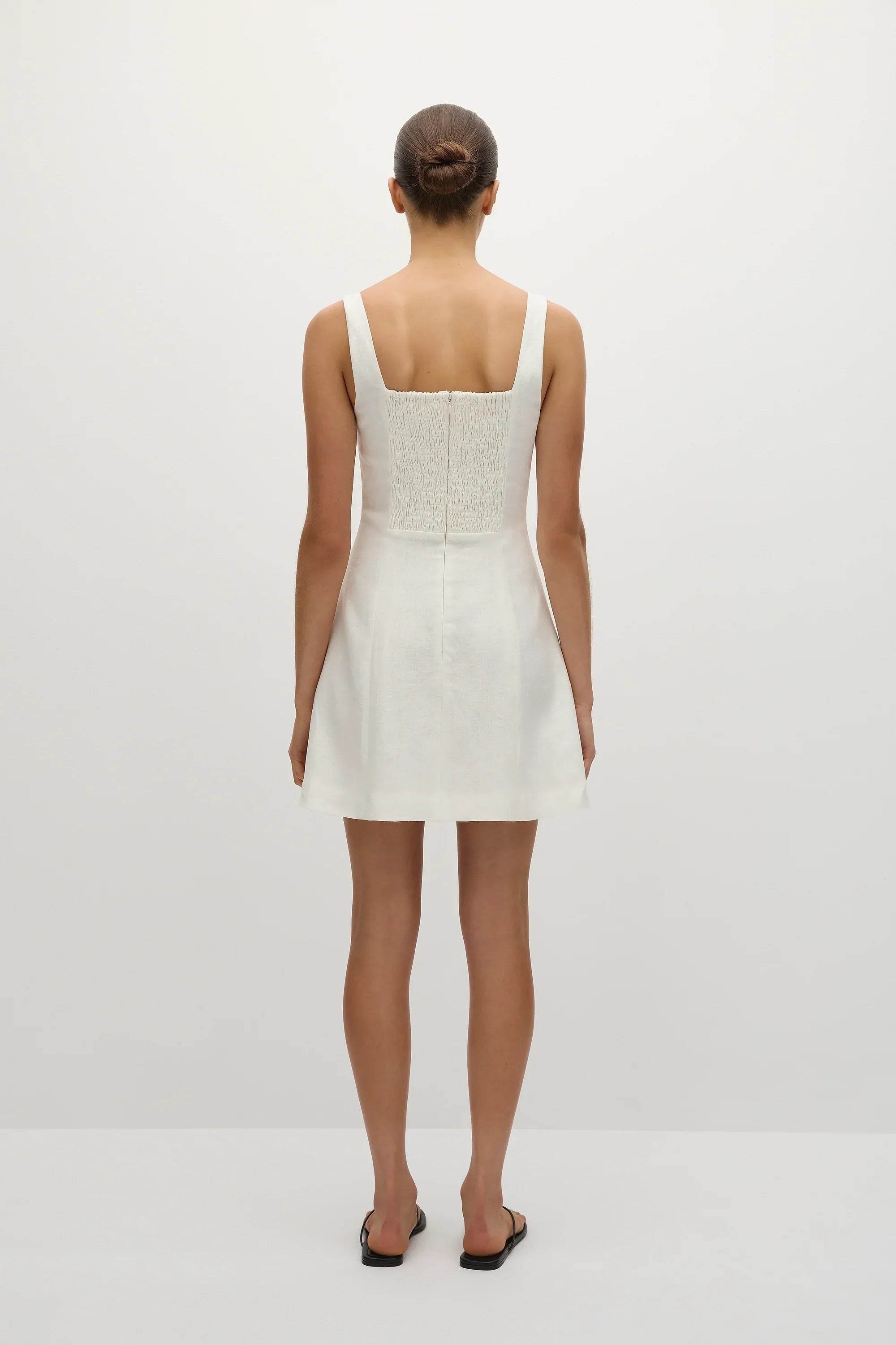Felice Mini Dress White - Final Sale