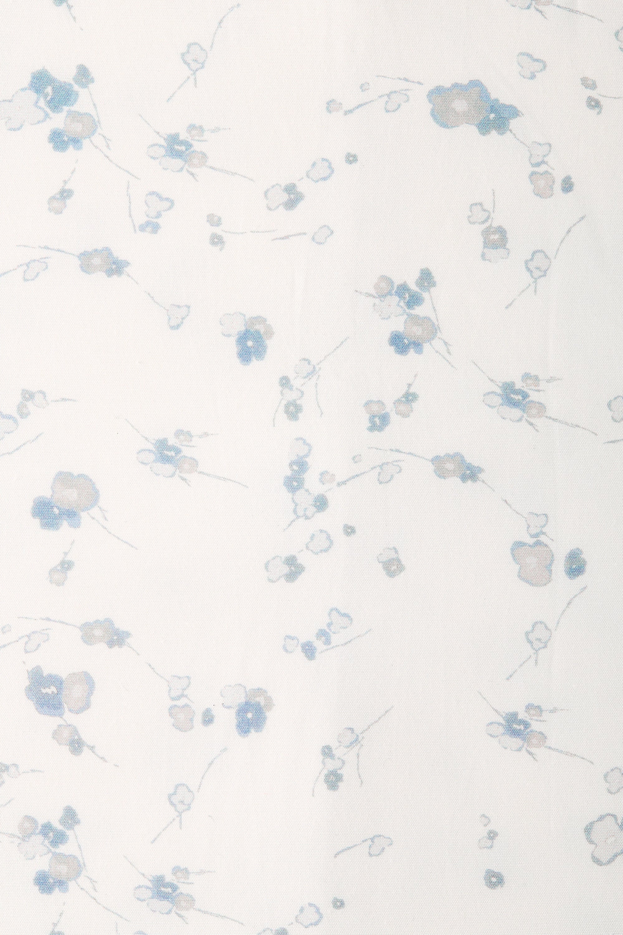 Pau Dress Blossom Egg Shell Powder Blue - Final Sale