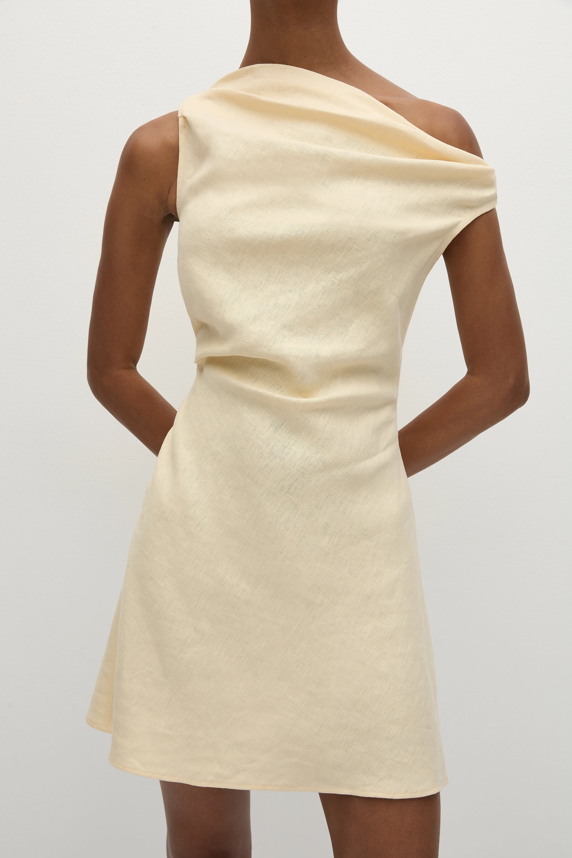 Suis Mini Dress Butter - Final Sale