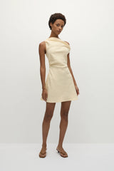 Suis Mini Dress Butter - Final Sale