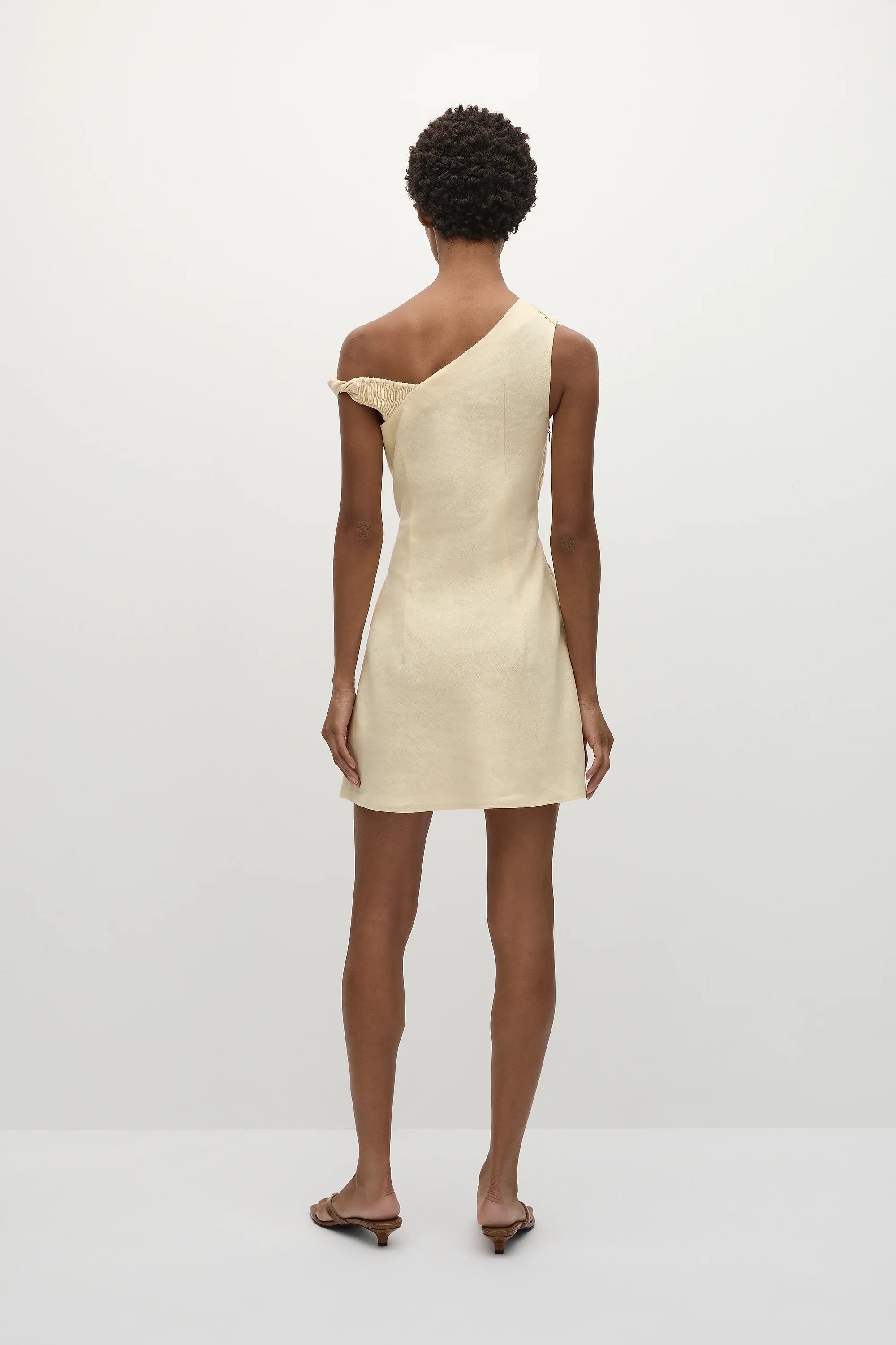 Suis Mini Dress Butter - Final Sale