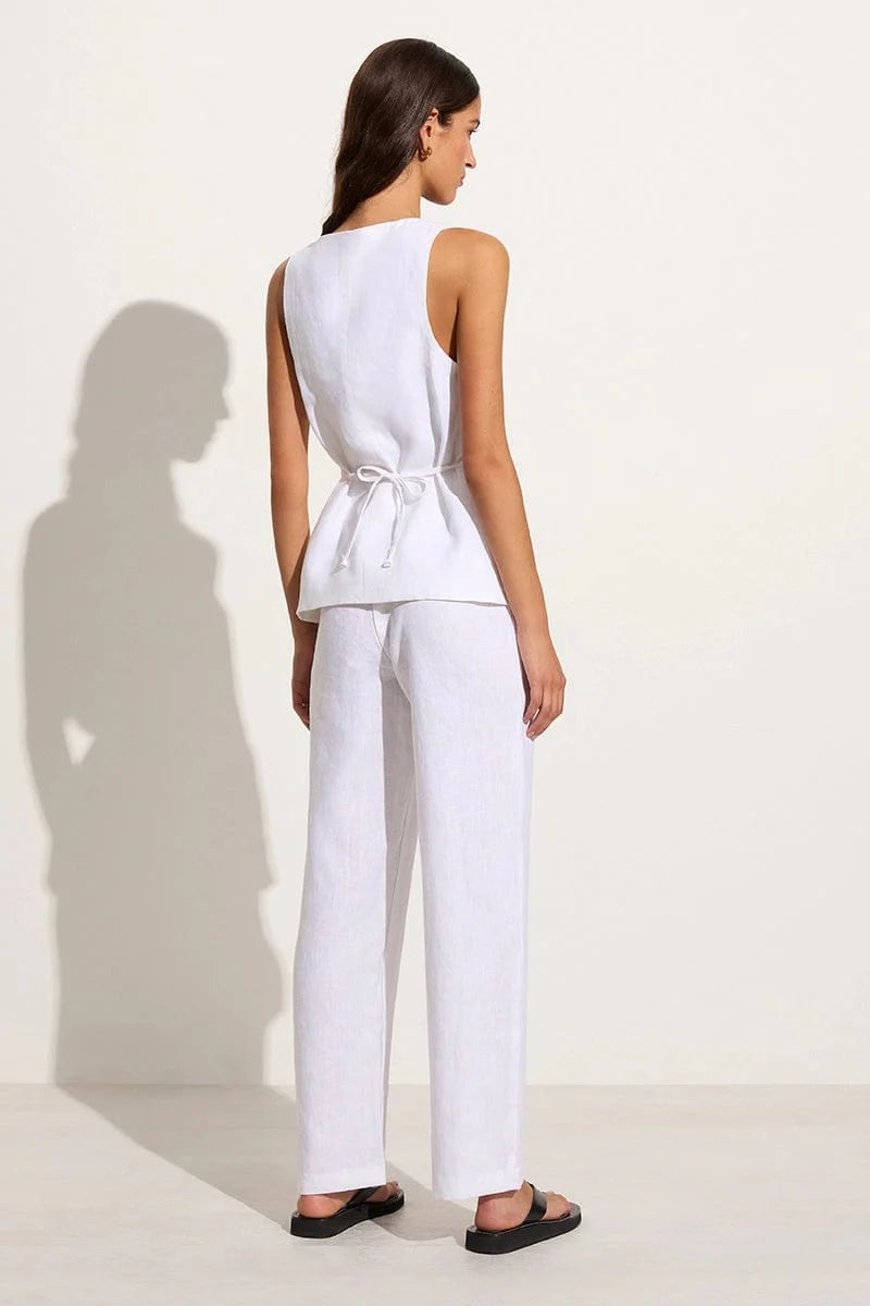 Isotta Pant White - Final Sale