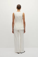 Sanne Pant White - Final Sale