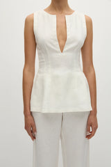 Melia Top White - Final Sale