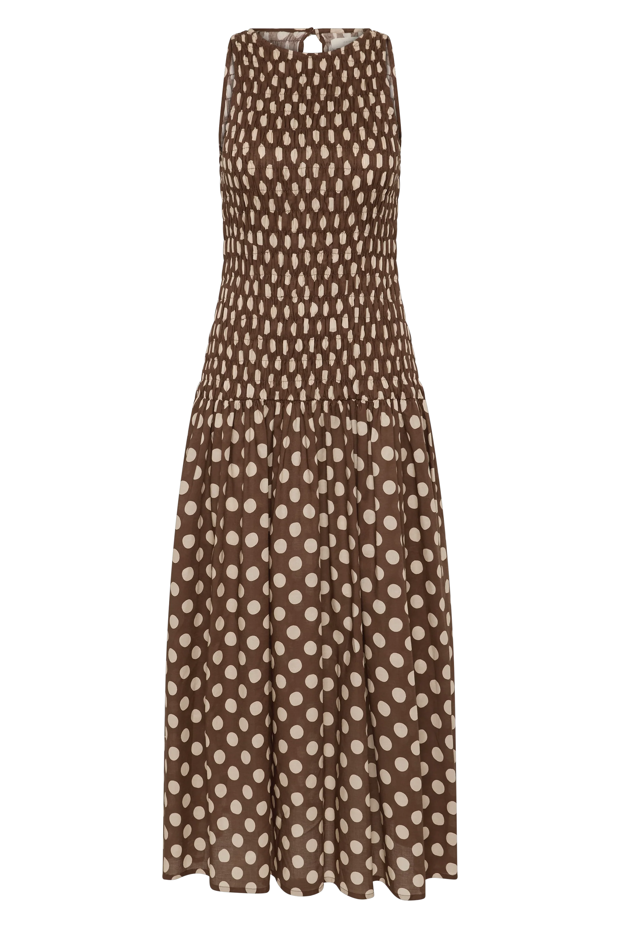 Luisa Midi Dress Cioccolato Dot