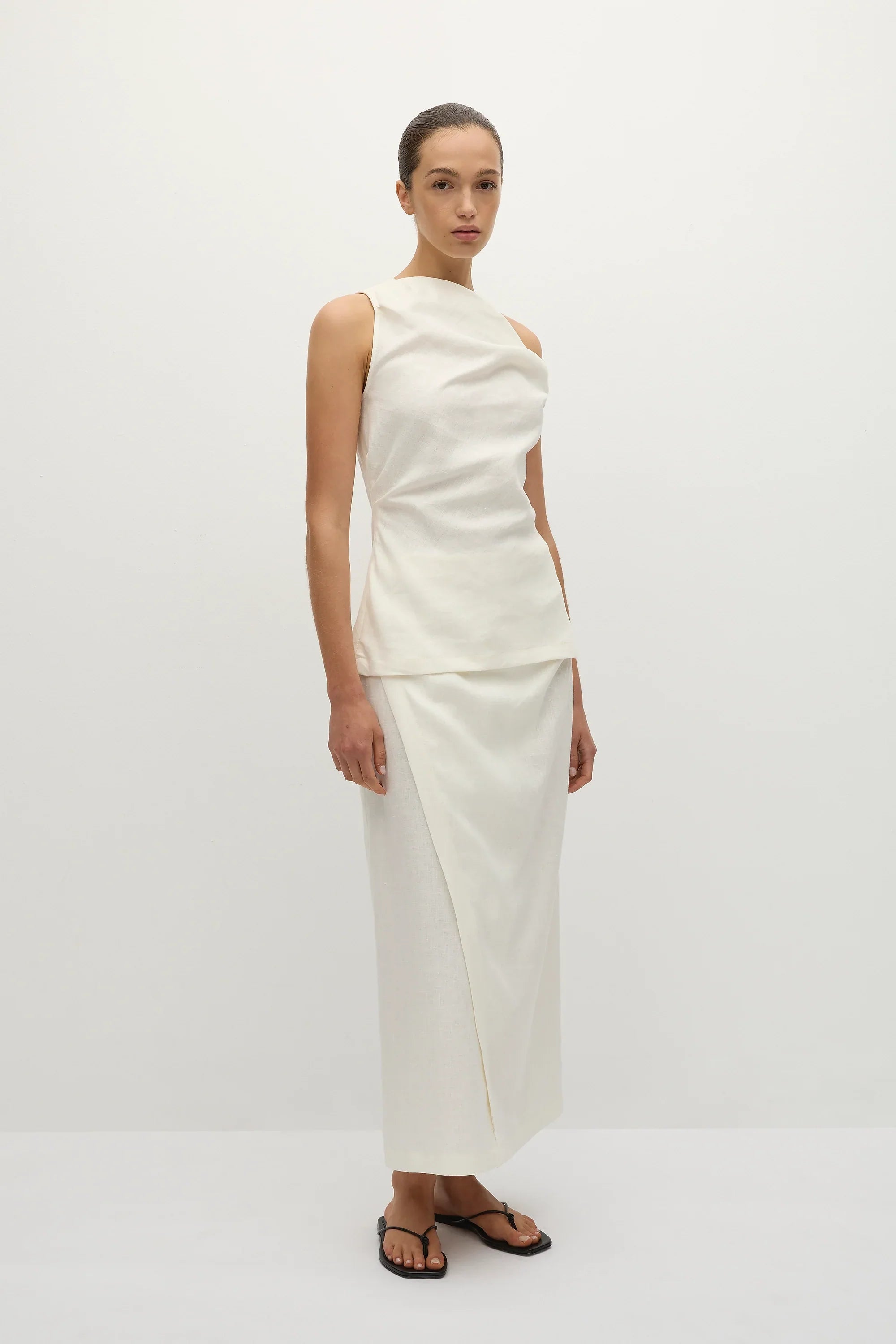 Suis Skirt White - Final Sale