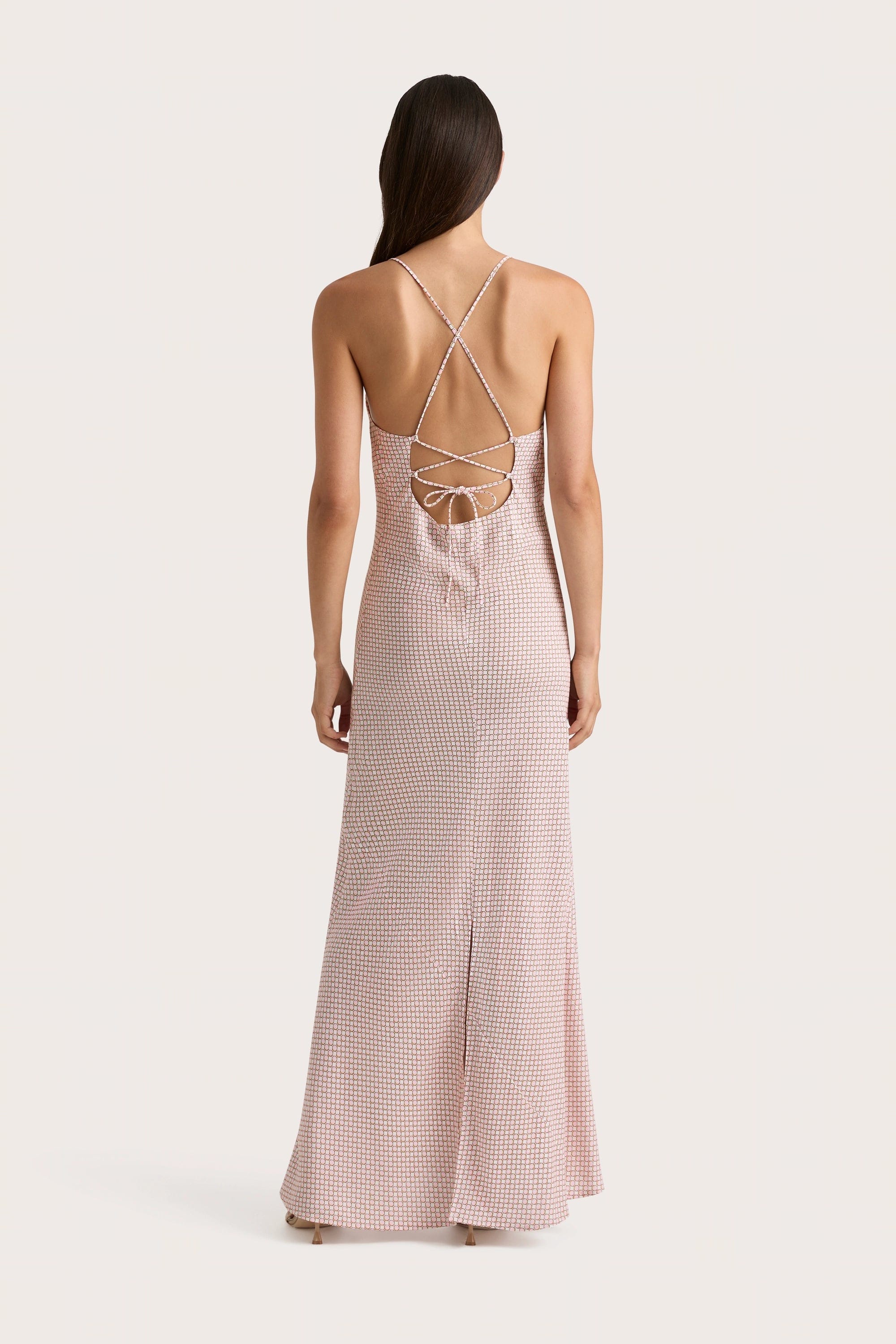 Lusia Maxi Dress Oliander Blush - Final Sale